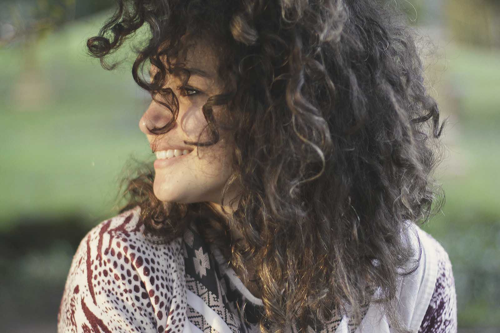 cabello rizado